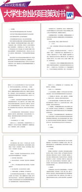 計(jì)劃書,創(chuàng)業(yè)項(xiàng)目,創(chuàng)新,大學(xué)生