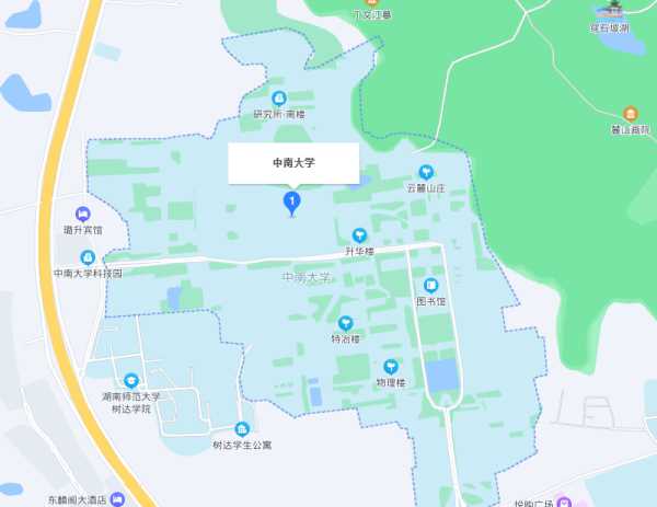 中南大學在哪里,中南大學在哪兒圖3