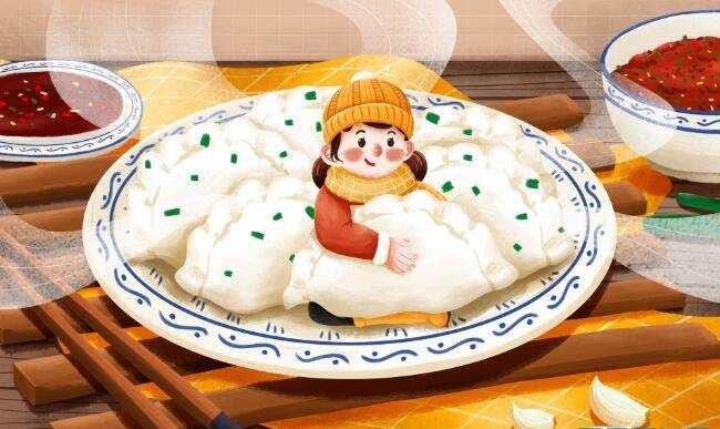 冬至吃餃子的由來和寓意