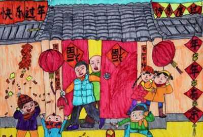 春節(jié)傳說(shuō)英文,關(guān)于春節(jié)的故事英文圖2