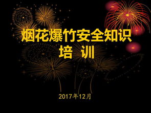 煙花安全培訓(xùn)知識(shí)