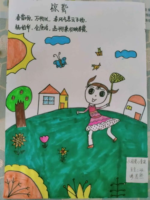 中班安全知識繪畫