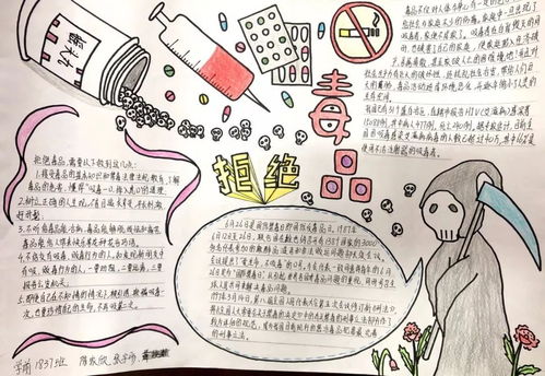 關(guān)于安全禁毒的知識(shí)的手抄報(bào)大全