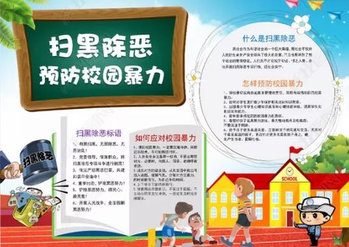 防校園暴力安全知識(shí)黑板報(bào)
