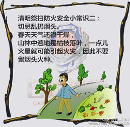 清明掃墓森林防火安全知識(shí)