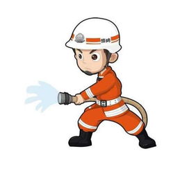 消防員安全知識(shí)簡(jiǎn)筆畫