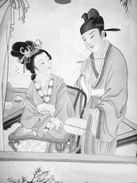 張敞畫眉典故