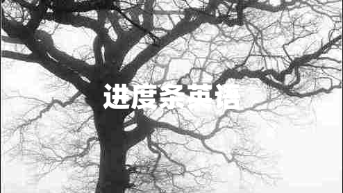 進度條英語