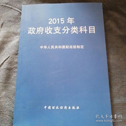 政府收支會計科目