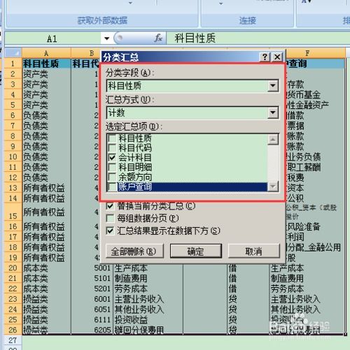 步驟,會計(jì)科目