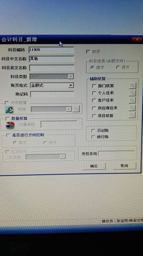 核算,輔助,會計科目,包括
