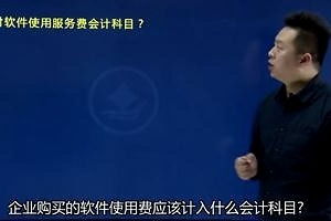 軟件使用費入什么會計科目