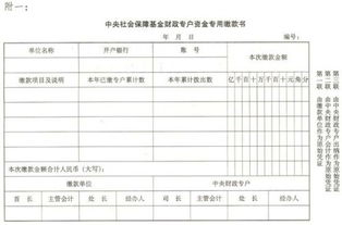 社會保險基金財政專戶會計科目