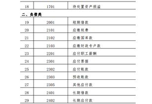 事業(yè)單位標(biāo)準(zhǔn)會計科目