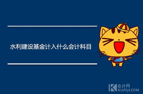水利建設(shè)在哪個會計科目
