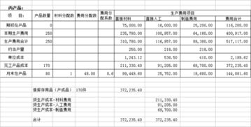 成本會計使用的最重要的兩個會計科目是