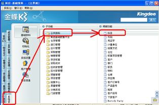 怎么初始化金蝶會計科目