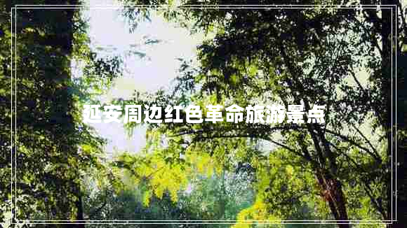 延安周邊紅色革命旅游景點
