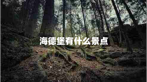 海德堡有什么景點