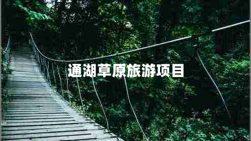 通湖草原旅游項(xiàng)目