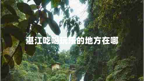湛江吃喝玩樂的地方在哪