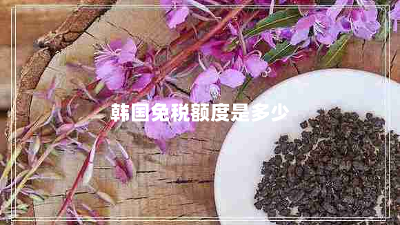 韓國(guó)免稅額度是多少