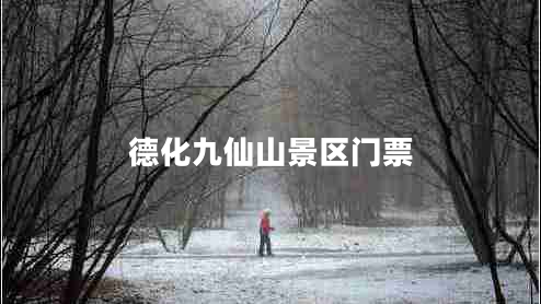 德化九仙山景區(qū)門票