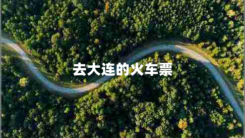 去大連的火車票