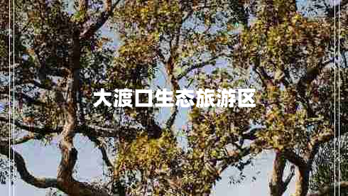 大渡口生態(tài)旅游區(qū)