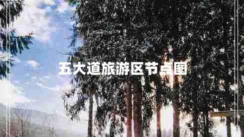 五大道旅游區(qū)節(jié)點(diǎn)圖