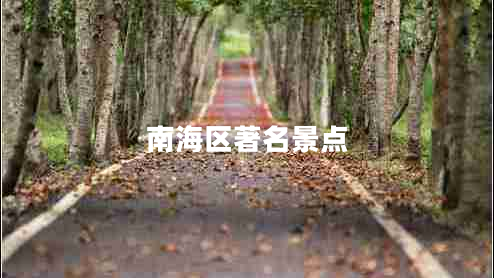 南海區(qū)著名景點