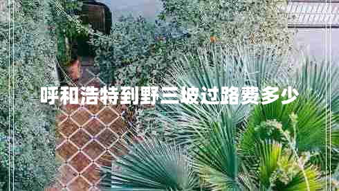 呼和浩特到野三坡過路費(fèi)多少