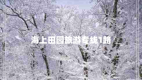 海上田園旅游專線1路