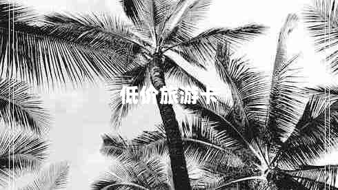 低價旅游卡