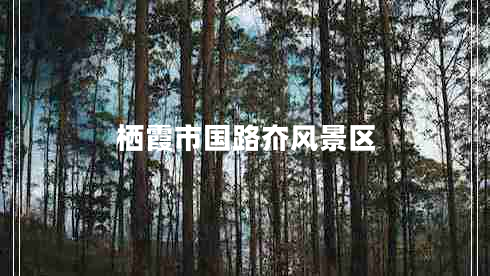 棲霞市國路夼風景區(qū)