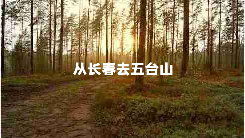 從長(zhǎng)春去五臺(tái)山