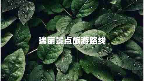 瑞麗景點(diǎn)旅游路線