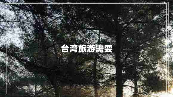 臺(tái)灣旅游需要