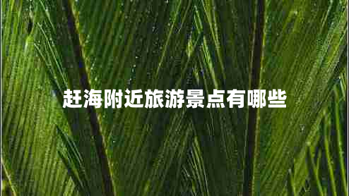 趕海附近旅游景點有哪些