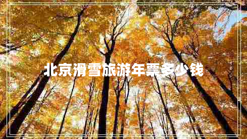 北京滑雪旅游年票多少錢