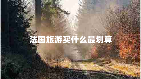 法國(guó)旅游買什么最劃算