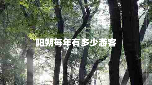 陽朔每年有多少游客