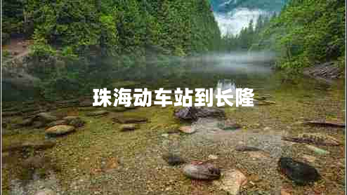珠海動(dòng)車站到長(zhǎng)隆