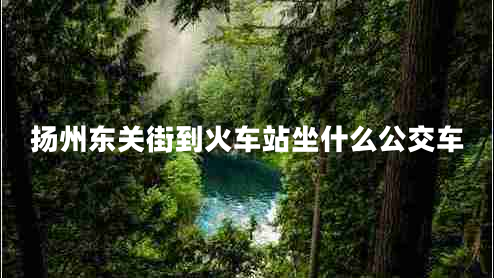 揚(yáng)州東關(guān)街到火車站坐什么公交車