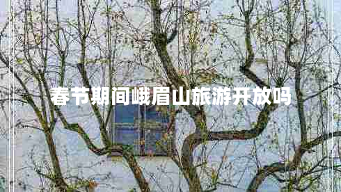 春節(jié)期間峨眉山旅游開(kāi)放嗎