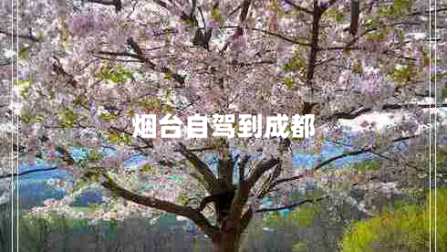 煙臺(tái)自駕到成都