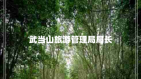武當(dāng)山旅游管理局局長(zhǎng)