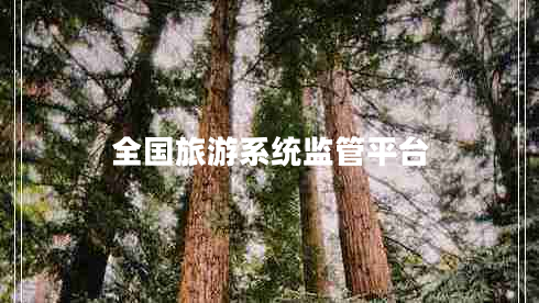 全國(guó)旅游系統(tǒng)監(jiān)管平臺(tái)