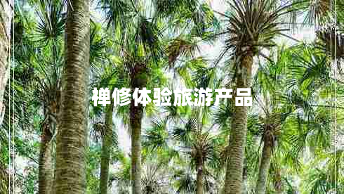禪修體驗(yàn)旅游產(chǎn)品