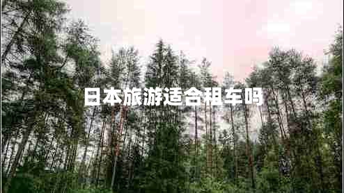 日本旅游適合租車嗎